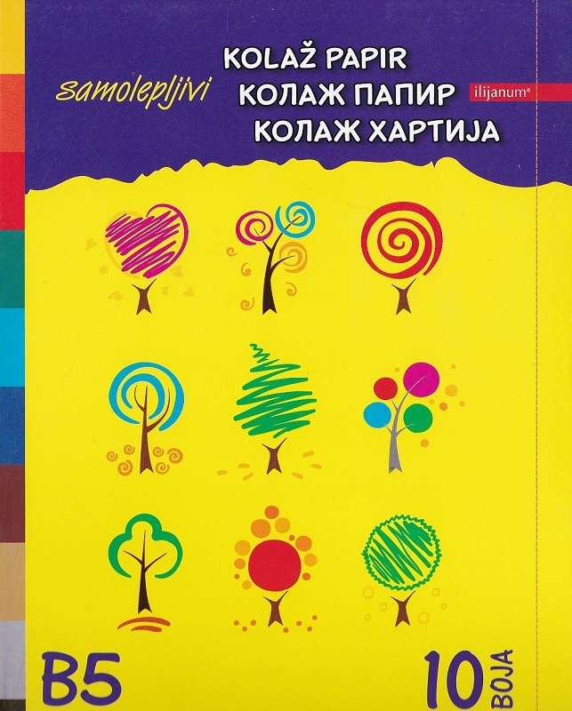 KOLAZ PAPIR ILIJANUM B5 SL